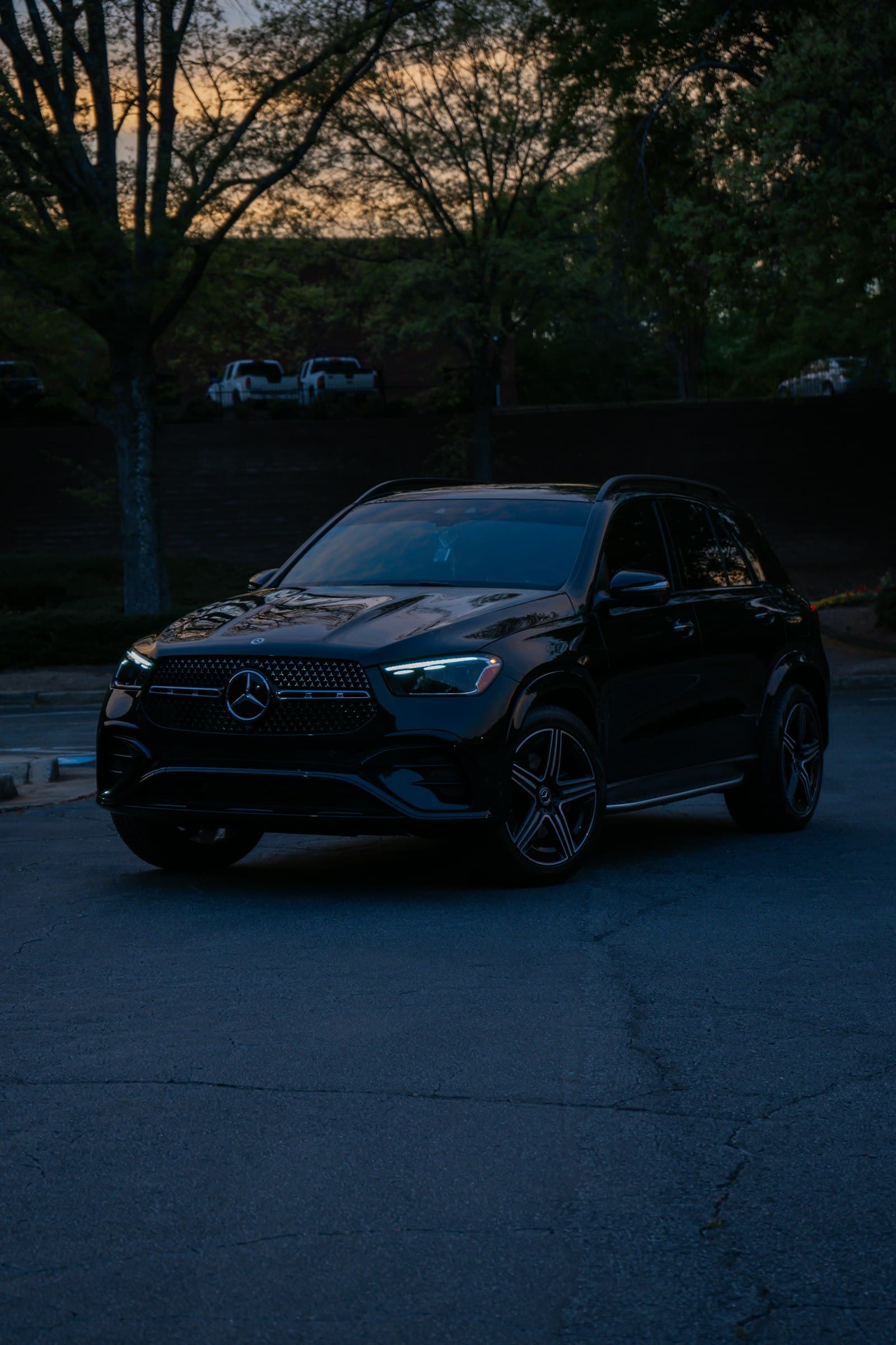 Black luxury SUV