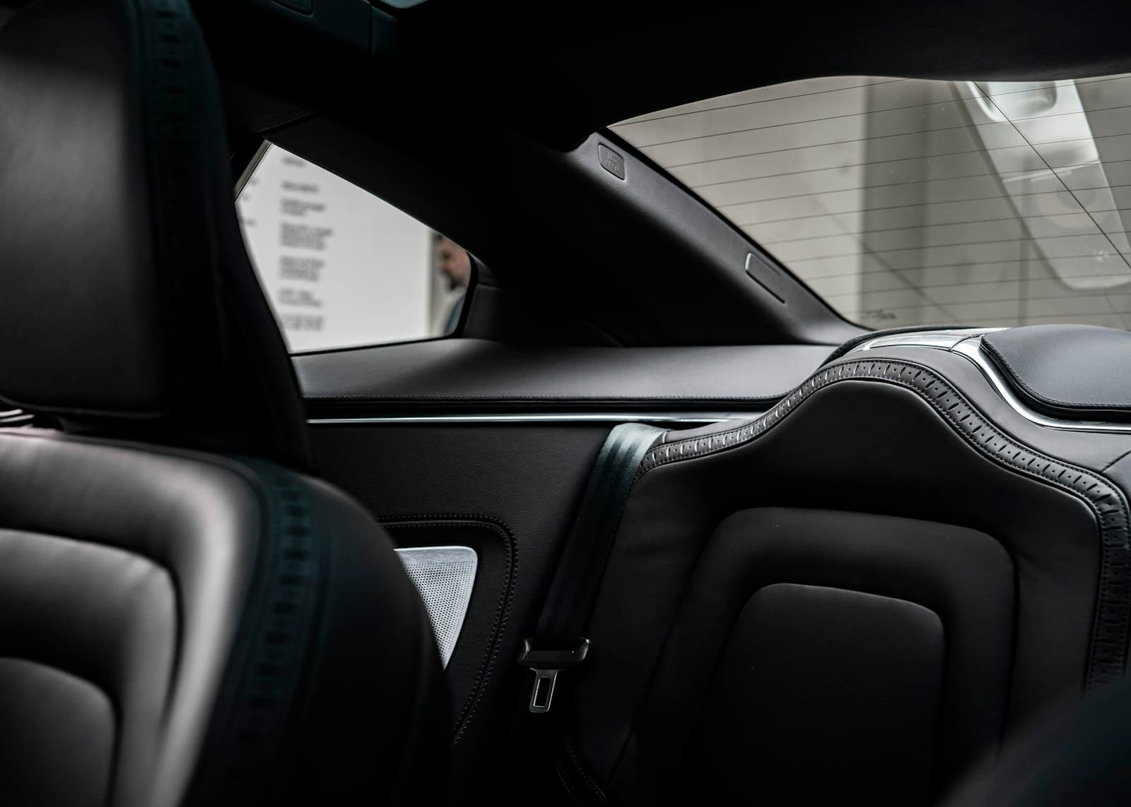 Executive sedan interior